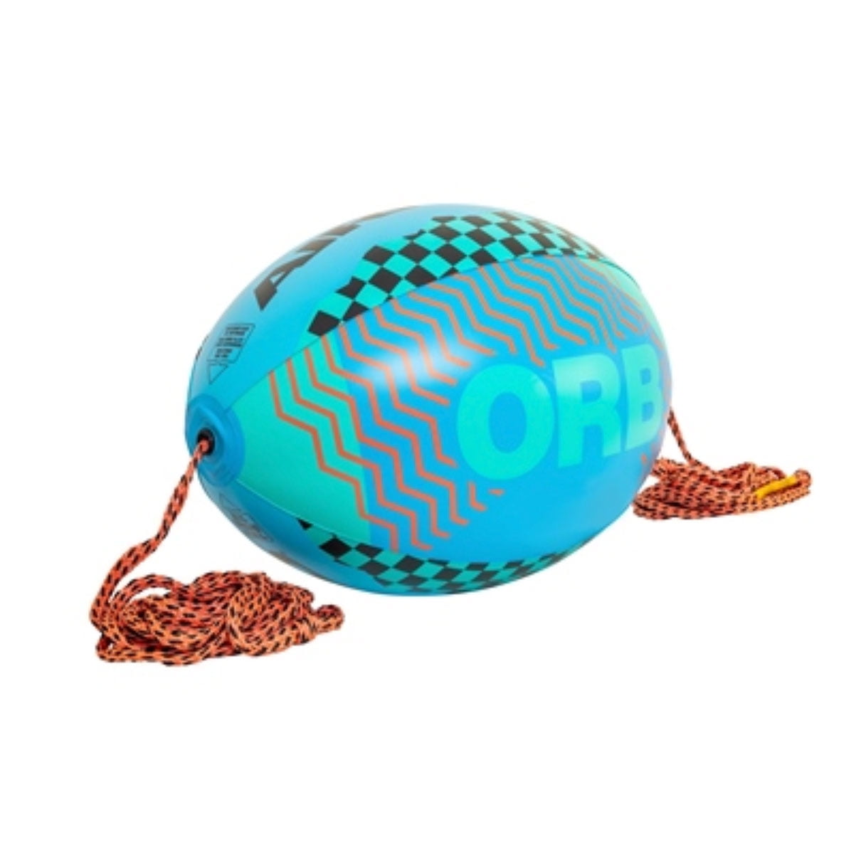 Airhead AHOR-12 Orb 60 Foot 4,100 Pound Tensile Strength Towable Rope Ball Blue 
