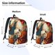 thumbnail image 2 of Balery Chef Chicken With Beer Bottles Mochila Clásica Impresa Básica para Viaje, Mochila Escolar Resistente al Agua, Mochila de Lona con Correas Ajustables-Small, 2 of 5