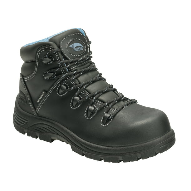 Avenger Boots - Women's Full Grain Leather Safety Work Boot - Walmart ...