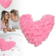 thumbnail image 2 of 1000 Pcs Premium Polyester Rose Petals - Realistic Flower Petals For Wedding Decorations, Wedding Confetti, Table Scatters & Aisle Runner Scatters (Indoor/Outdoor Use), 2 of 8