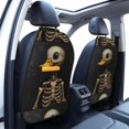 thumbnail image 3 of Naloa Duck Bones 2Pcs Anti-Kick Back Seat Cover Kick Mat, Car Seat Protector with 3 Storage Pockets, 3 of 8