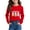 Red, variant on LIaqionyy Happy Easter Day Tops for Kids Casual Easter Eggs Printed Pullovers Bunny Rabbit Graphic Long Sleeve T-Shirt