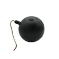 thumbnail image 5 of Cartoon Bomb Prop for Costumes Fake Plastic Cannonball with Twine Wick for Halloween Cosplay Joke Gag Gift Theater Decor Lightweight Round Pirate Bomb Accessory for Adults 5 Inch, 5 of 6