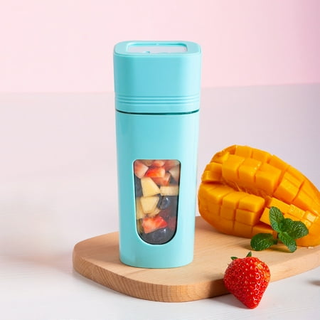

Henpk Kitchen USB Electric Safety Juicer Cup Juice Blenders Mini Portable Rechargeable/Juicing Mixer Ice Crusher Big Motor 10 Seconds Juicing on Clearance