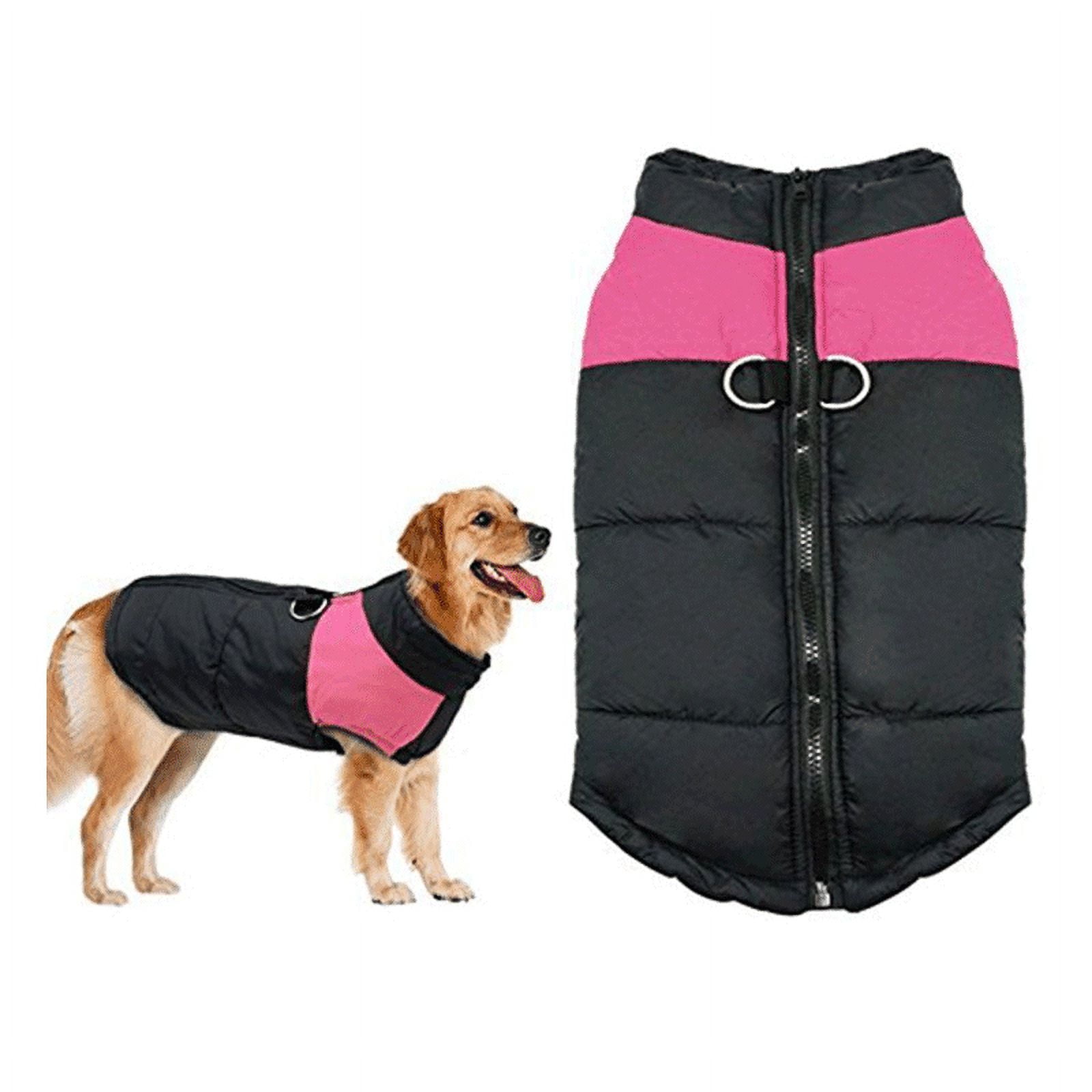 Newstar AHPET007PXXL Zipper Closure Puppy Jacket, Cold Weather Warm Vest Pet Jackets for Dogs, Pink Pet Clothes Gits Coats for Small / Medium / Large Dogs,(S-5XL) Newstar AHPET007PXXL Zipper Closure Puppy Jacket, Cold Weather Warm Vest Pet Jackets for Dogs, Pink Pet Clothes Gits Coats for Small / Medium / Large Dogs,(S-5XL)