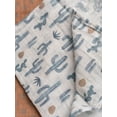 thumbnail image 5 of Modern Moments by Gerber Gender Neutral Ultra Soft Swaddle Blankets, 2-Pack, Cactus and Clay, 5 of 12