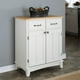 thumbnail image 3 of Homestyles Buffet of Buffets Wood Buffet in Off White, 3 of 24