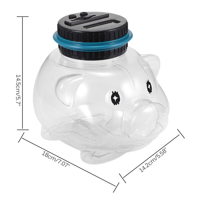 Alcancía electrónica, contador de monedas, LCD Digital, conteo de monedas, caja de ahorro de dinero, tarro, caja de almacenamiento de monedas