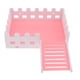thumbnail image 2 of Juguete de valla de escalera para loros y hámsters, duradero para pequeños Rosado, 2 of 9