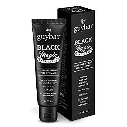 Download Guybar Black Magic Charcoal Infused Peel Off Face Mask Removes Blackheads Impurities Excess Oil Anti Aging Walmart Com Walmart Com PSD Mockup Templates