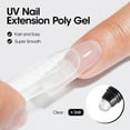 thumbnail image 3 of Gellen Poly Gel Clear Nail Extension Gel, 60g Clear Builder Nail Gel Long Lasting Trendy Nail Art Design for Salon Manicure Beginner Easy DIY, 3 of 9