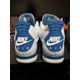 thumbnail image 3 of Ni - ke Ni - ke Air Jordan 4 Retro Military Blue Men Size 14 -Pre Owned Slightly Worn, 3 of 5