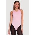 thumbnail image 2 of Women's Scoop Neck Racerback Bodysuit, 2 of 4