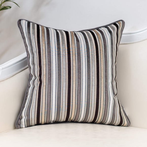 Funda de almohada decorativa Yangest Velvet Stripe 45x45 cm