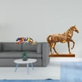 thumbnail image 2 of Majestuosa Escultura Animal Fusión De Leopardo Y Caballo Caminando, Adorno Para Decoración Elegante De Estanterías En El Hogar U Oficina, Y Exhibición Artística., 2 of 8