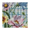 thumbnail image 4 of HAOXIT Bordered - Blue Gingham Wrinkle and Stain Resistant Checkered Spring 46*46, 4 of 8