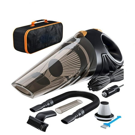 

NACAMS Car Vacuum Cleaner - Car Accessories - Small 12V High Power Handheld Portable Car Vacuum W/Attachments Rv Camper