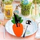 thumbnail image 5 of 2025 Easter Carrot Utensil Holders Cute Tableware Decor For Party Dining Table Easter Spring Home Decorations, 5 of 5