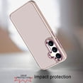 thumbnail image 3 of For Samsung Galaxy S25 Ultra Case, Slim Fit Thin Hybrid,Frosted Matte Polished Acrylic Hard PC with TPU Rubber Frame Phone Cover (Beige), 3 of 6