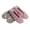 Dusty-Pink/Light-Grey, variant on Women's Terry Classic Cotton & Velour Ballerina Slippers (Pack of 2)