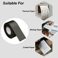 thumbnail image 4 of Unique Bargains 1.18'x328' (30mmx100m) Wax Thermal Transfer Ribbon, 1 Roll 1' Core Ink Out Barcode Printer Ribbon, Black, 4 of 6