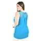 thumbnail image 3 of Blusa sin manga con encaje Roman Fashion /Tallas Extras, 708 (Azul claro) azul 42, 3 of 5