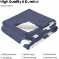 thumbnail image 4 of Flannel Throw Blanket, Blue, Best Papa Ever Graphic, 50x40 inch, Lightweight, for Father''s Day, Birthday, Christmas, 4 of 6