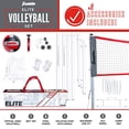 thumbnail image 2 of Set de redes de voleibol Franklin Sports Elite con Pro, 2 of 9
