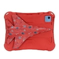 thumbnail image 2 of Allytechgroup iPad 10th Gen 10.9" Case, EVA Rubber Stand Colorful Airplane Stand Kids Friendly Shockproof Bumper Anti-Scratch Lightweight Rotating Case Cover for Apple iPad 10th Gen 2022,Red, 2 of 12