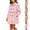 Pink, variant on Chiccall Girls Mid Length Trench Coat Pockets Windproof Water Repellent Lightweight Fall School Travel Outer Coat for Kids