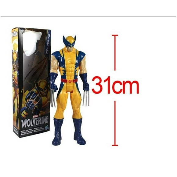 2020 New Free Shipping Marvel Super Hero X-men Wolverine PVC Action Figure Collectible Toy 12"31CM
