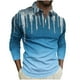 thumbnail image 2 of Blusa y camisa de manga larga con cuello vuelto para hombre, jersey con cremallera, color liso, solapa, blusa de manga larga con cuello vuelto, blusa para hombre, blusa de poliéster, 2 of 5
