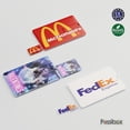 thumbnail image 3 of Unidad flash USB Possibox, tarjeta de crédito personalizada de 512 MB con logotipo, paquete de 200, 3 of 6
