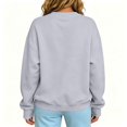 thumbnail image 5 of UDAUDU Womens Pet Pouch Hoodies with Pockets Oversized Pet Hoodies Casual Lightweight Dog Pouch Fall Winter Hooded Sweatshirt Gray S, 5 of 5