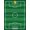 Green, Pattern 15, variant on ODIKA 8'x10' Washable Area Rug Athletic Field Featuring Bold Stripes And Penalty Box Graphics for Dining Room, Large Office, Lounge, Non-Slip Chair-Friendly Mat