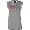 thumbnail image 2 of Women's Outerstuff  Gray Kansas City Chiefs No Sweat Tank Top, 2 of 3