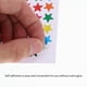 thumbnail image 4 of Paquete de 960 pegatinas autoadhesivas de estrellas brillantes de 1 cm en colores surtidos. Ideales para niños, estudiantes, profesores y como recompensa., 4 of 7