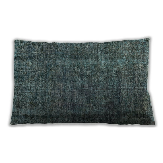 Ahgly Company Indoor Rectangular Mid-Century Modern Lumbar Throw Pillow, 13 inch by 19 inch