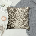 thumbnail image 2 of PIKWEEK  Tan Starfish Throw Pillow Covers Coastal Coral Beach Nautical Pillow Covers Summer Farmhouse Pillowscase Square Cushion Covers for Sofa Couch Bedroom Home Decoration, 2 of 5