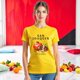 thumbnail image 3 of Playera Frutal Granadas San Joaquin Valley – Estilo Fresco con Sabor a Granada Ropa Para Mujer Color Amarillo Talla Grande Marca Emil SaEs, 3 of 4