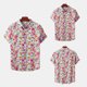 thumbnail image 2 of Camisa de playa de manga corta hawaiana para hombre, camisas informales con botones de verano estampadas Pompotops oipoqjl25077, 2 of 9