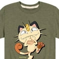 thumbnail image 3 of Pokémon - Meowth Mischevious Laugh - Youth Short Sleeve Graphic T- Shirt, 3 of 5