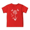 thumbnail image 4 of Gubotare Boys Shirts Toddler Baby Boys Western T-Shirt Graphic Shirt Kids Cowboy Outfits Summer Country Crewneck Tee Top Sizes 12-13T (Red,12-13 Years), 4 of 4
