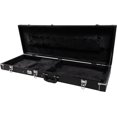 thumbnail image 1 of Gearlux Bass Guitar Hard Case, Fits Fender Precision/Jazz Bass and More with Exterior Lock and Key, Interior Accessory Compartment, and Plush Interior Padding - Black, 1 of 4