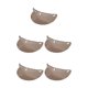thumbnail image 1 of Speravity 3-Snap Visera para casco de motocicleta Peak Sun Visor Té transparente Type2 NO2, 1 of 1