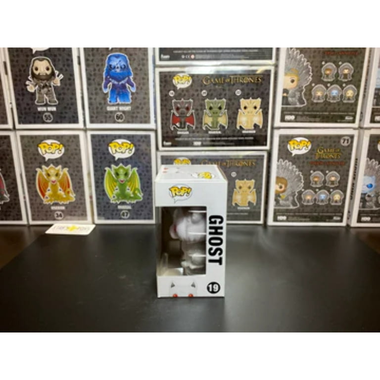 Funko pop! ゲーム・オブ・スローンズ Ghost Amazon.com: Game of Thrones Pop! Vinyl - Flocked Ghost #19