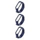 thumbnail image 2 of Inteprter Correa de inteligente suave Correas de muñeca amigables con la piel Reemplazo de accesorio de para Mi Band 3/4 Tipo 3 Type1 NO1, 2 of 6
