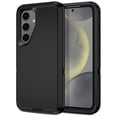thumbnail image 1 of Funda I-HONVA para Samsung Galaxy S24/S25 a prueba de golpes negra, 1 of 7