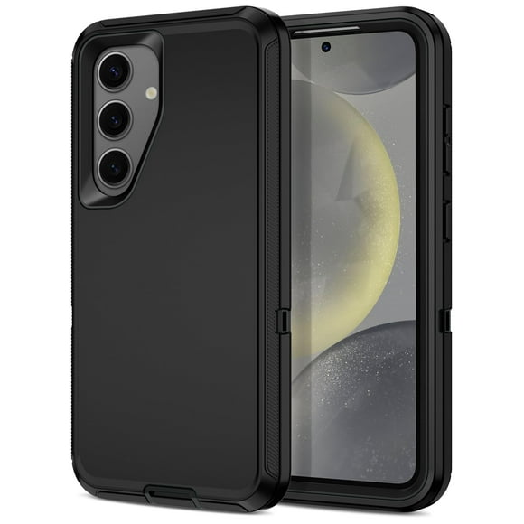 Funda I-HONVA para Samsung Galaxy S24/S25 a prueba de golpes negra
