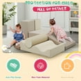 thumbnail image 4 of CQSXDA Soft PU 7-Piece Indoor Climbing Foam for Kids, Safe Toddler Climbing Toys, Activity Play Set for Fun and Exercise, 4 of 12